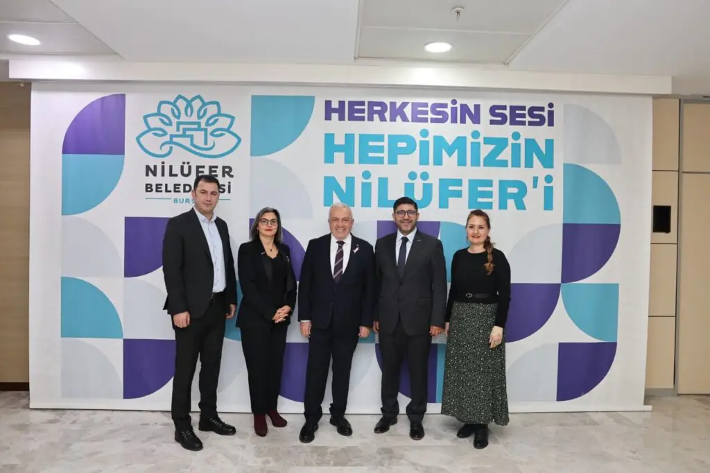 NİLTİMDER Heyeti Nilüfer Belediye Başkanı Şadi Özdemir’i Ziyaret Etti