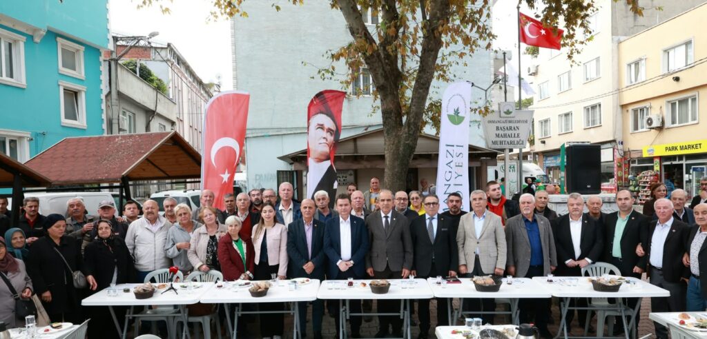 Başkan Erkan Aydın Başaran Mahallesi Sakinleriyle Kahvaltıda Buluştu