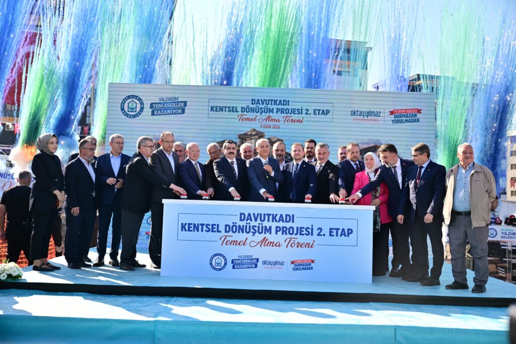 Yıldırım’da Dönüşüm Hız Kesmiyor: Davutkadı 2. Etap’ın Temeli Atıldı